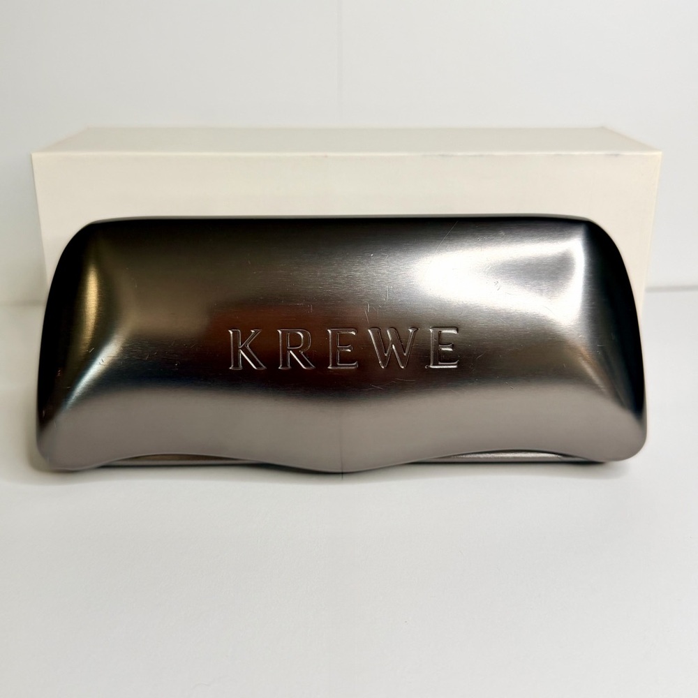 KREWE | Sunglasses case + box + dust bag + registration card